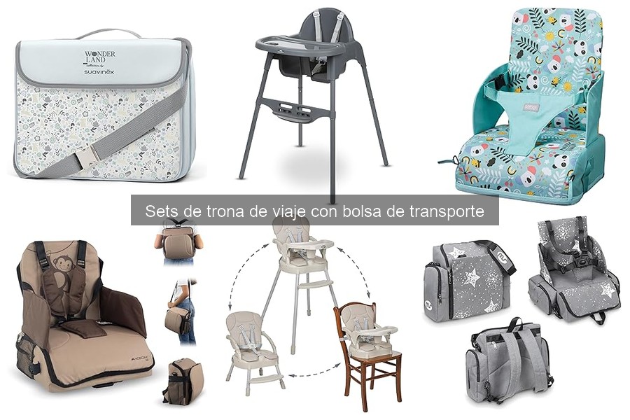 Opiniones de sets de trona de viaje: experiencias de padres