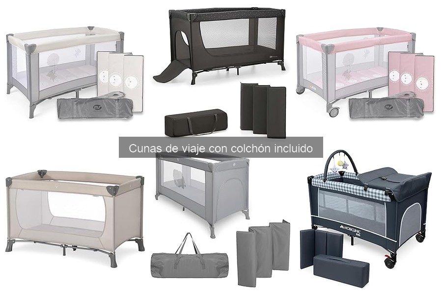 Opiniones de usuarios sobre cunas de viaje con colchón