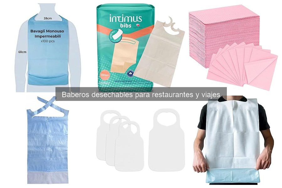 Opiniones sobre baberos desechables para niños en viajes