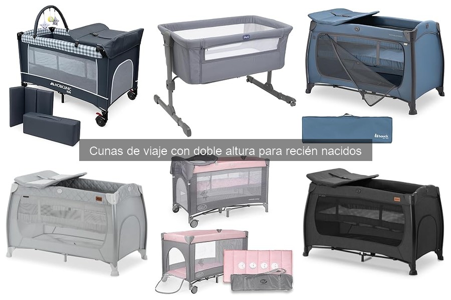Opiniones sobre cunas de viaje de doble altura para bebés