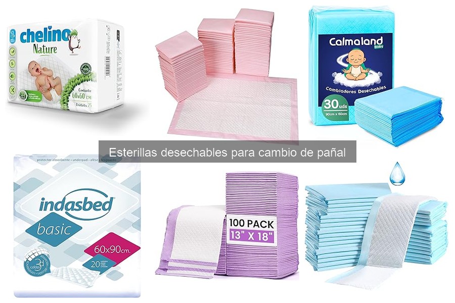Opiniones sobre esterillas desechables para cambiar pañales