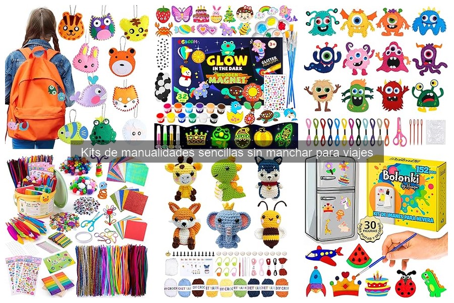 Opiniones sobre kits de manualidades para viajes con niños