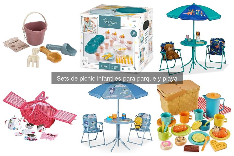 Opiniones sobre los sets de picnic infantiles más populares