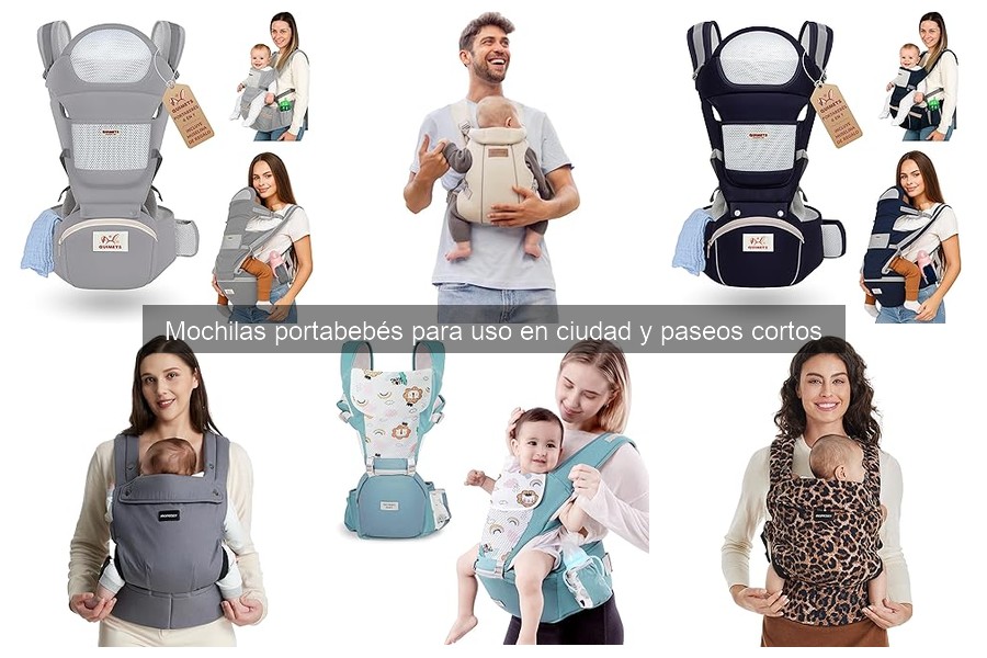 Opiniones sobre Mochilas Portabebés para Ciudad y Paseos