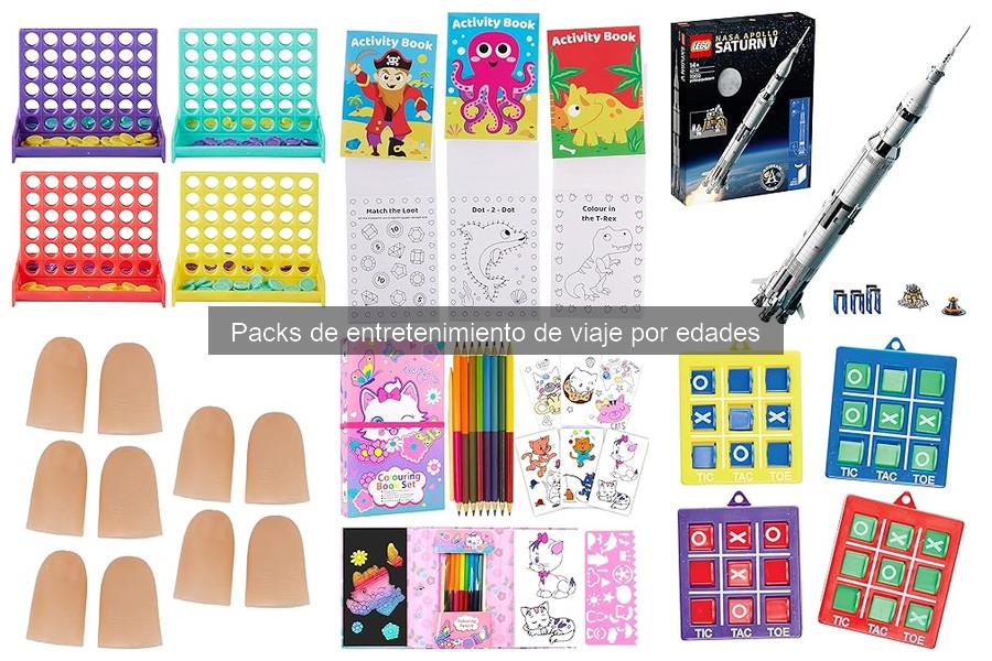 Opiniones sobre packs de entretenimiento de viaje para niños