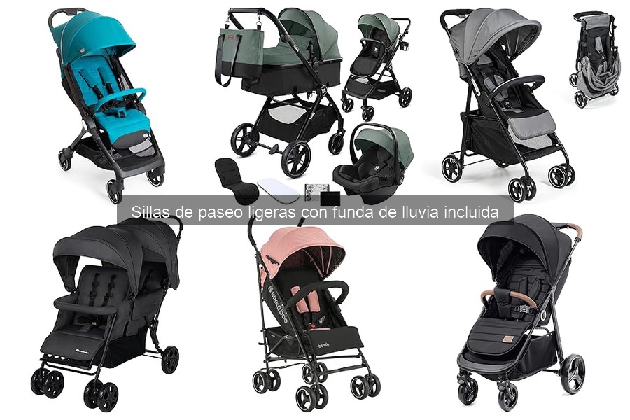 Opiniones sobre sillas de paseo ligeras con funda de lluvia
