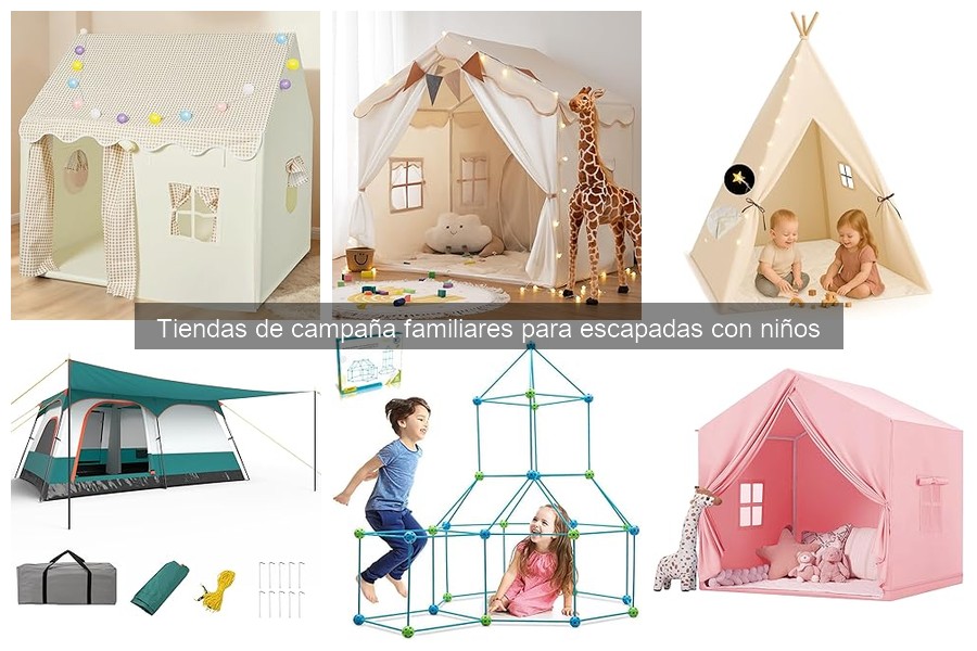 Opiniones sobre Tiendas de Campaña Familiares para Niños