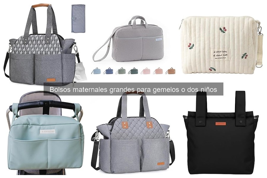 Organiza tu bolso maternal grande para gemelos eficientemente