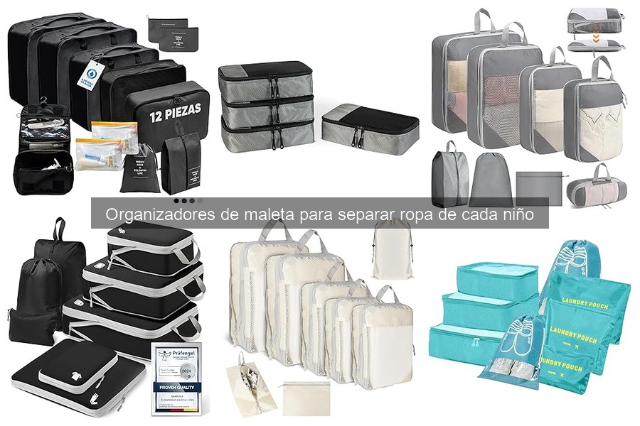 Organizers de maleta para niños: beneficios y características