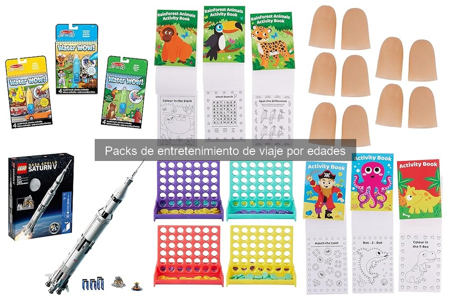 Packs de Entretenimiento de Viaje para Niños: ¿Qué Son?