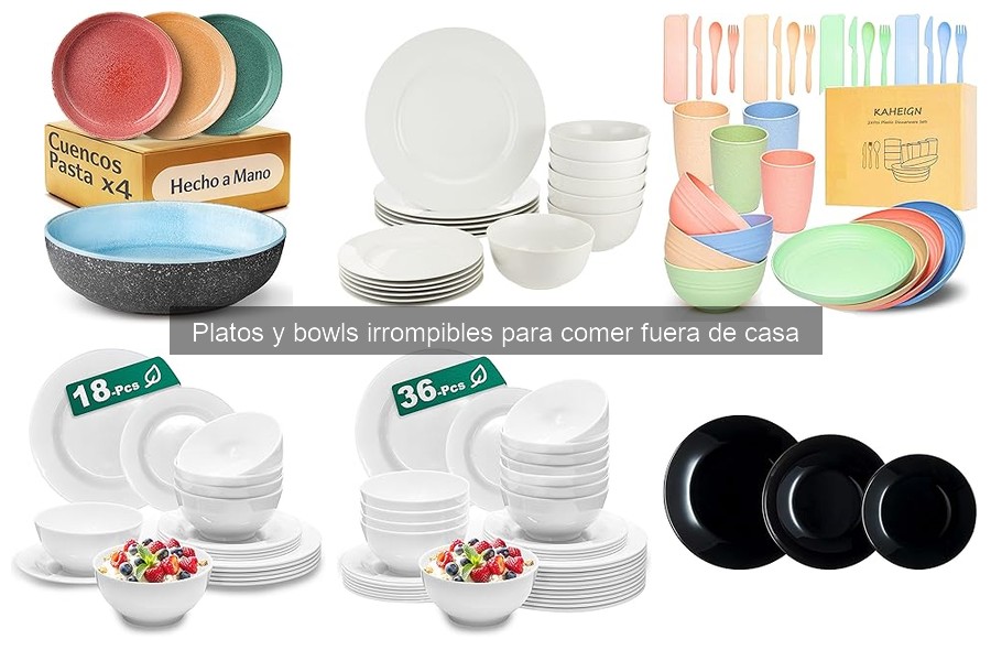 Platos y bowls irrompibles para bebés: ¿Qué son y características?