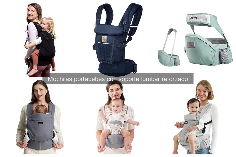 Precios de mochilas portabebés con soporte lumbar en Amazon