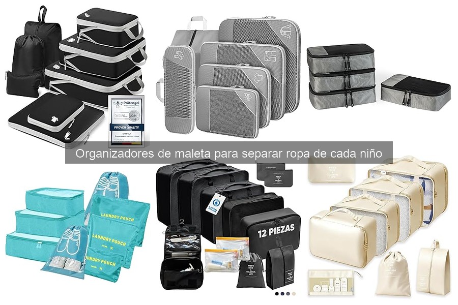 Precios de organizadores de maleta para niños en Amazon