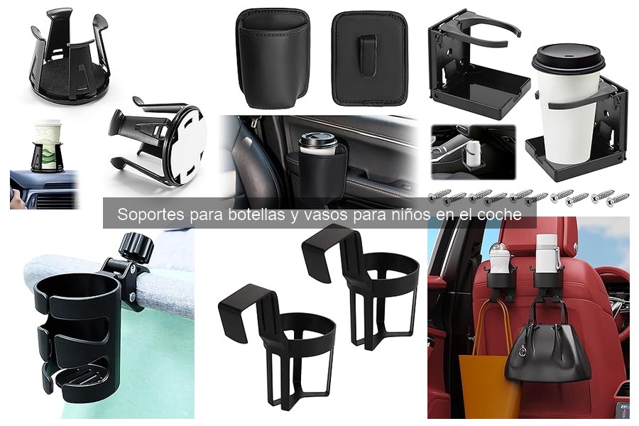 Precios de soportes para botellas y vasos para niños en coche