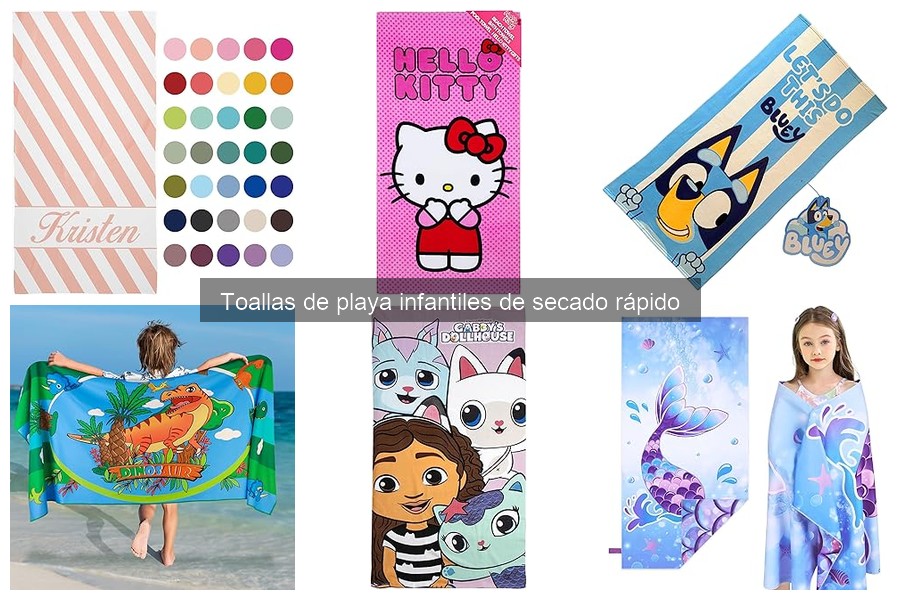 Precios de toallas de playa infantiles de secado rápido