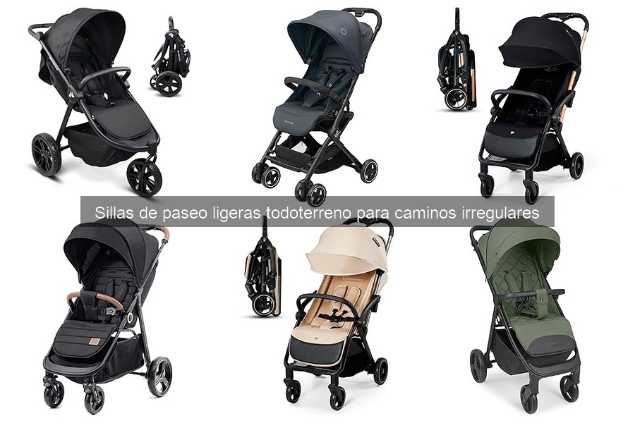 Precios y dónde comprar sillas de paseo ligeras todoterreno