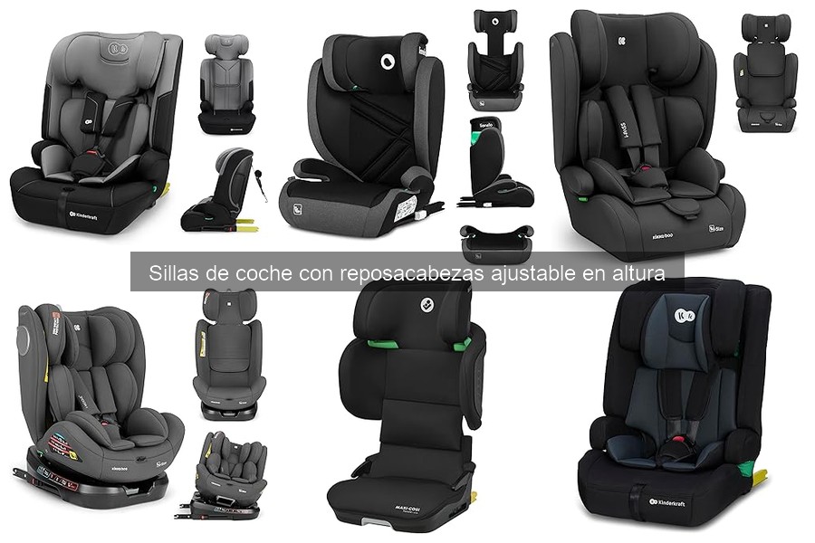 Preguntas frecuentes sobre sillas de coche con reposacabezas ajustable