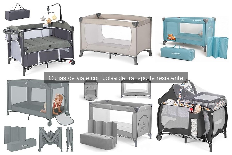 Problemas comunes al usar cunas de viaje con bolsa de transporte