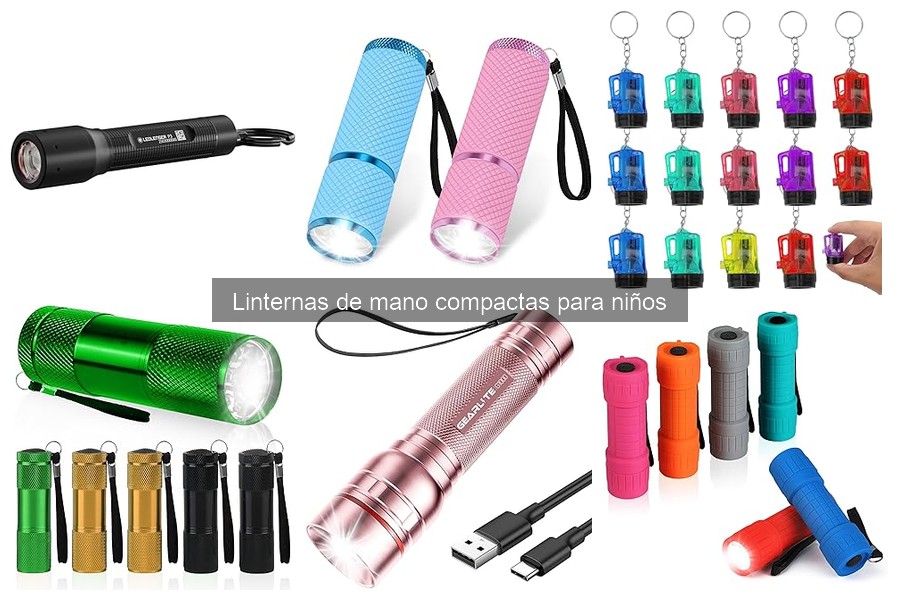 Problemas comunes al usar linternas de mano con niños