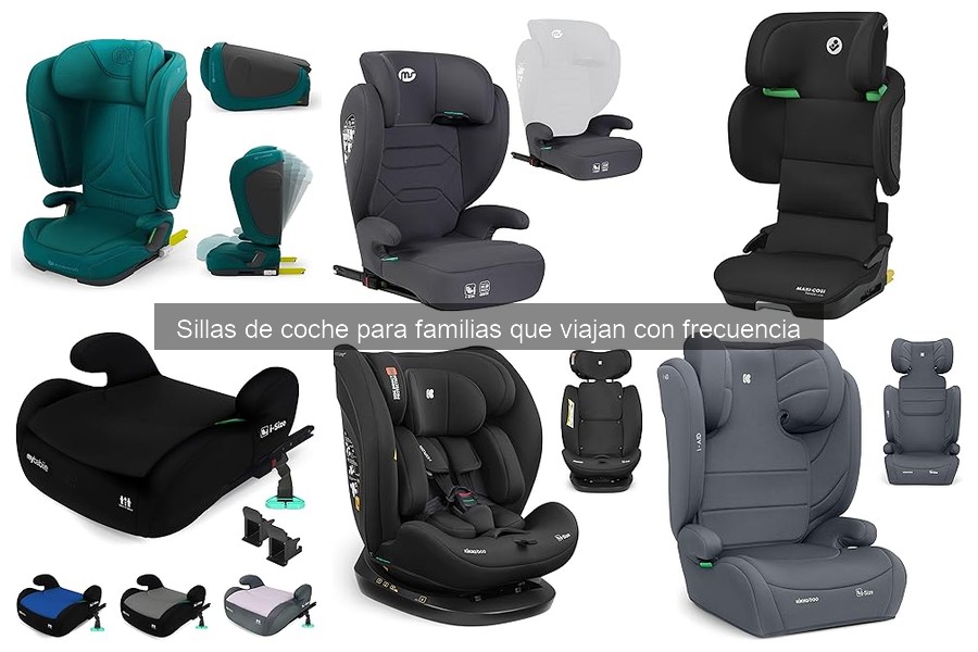 Problemas comunes al usar sillas de coche para viajar