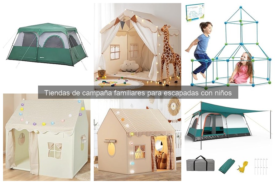 Problemas Comunes al Usar Tiendas de Campaña con Niños