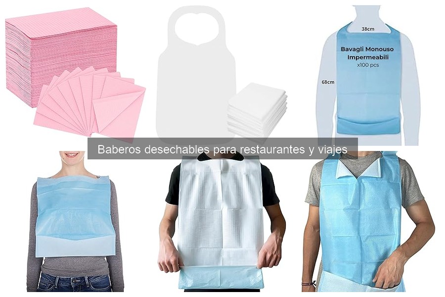 Problemas comunes con baberos desechables y sus soluciones