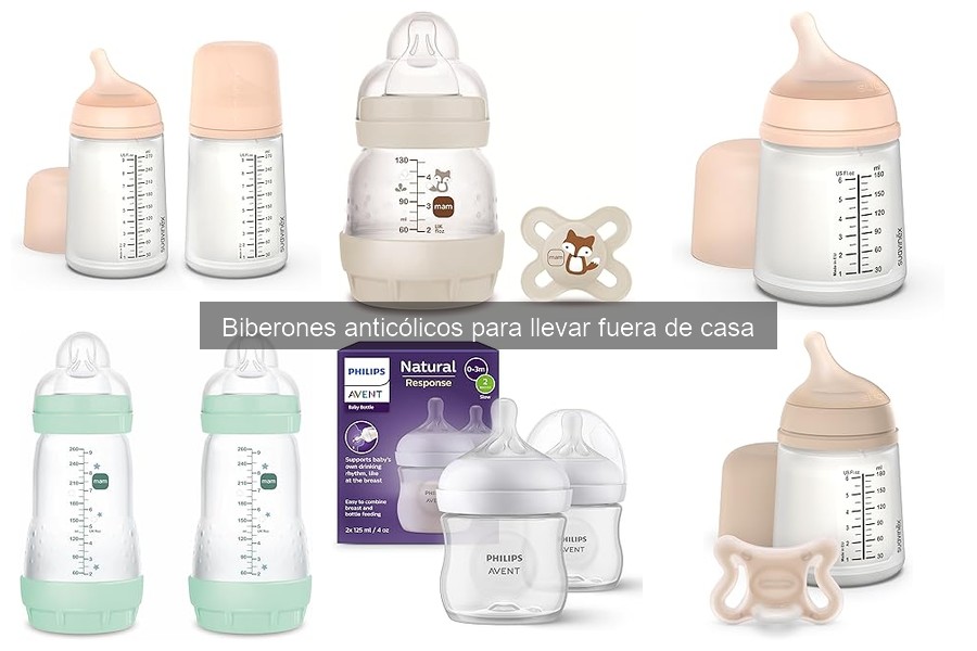 Problemas comunes con biberones anticólicos al viajar