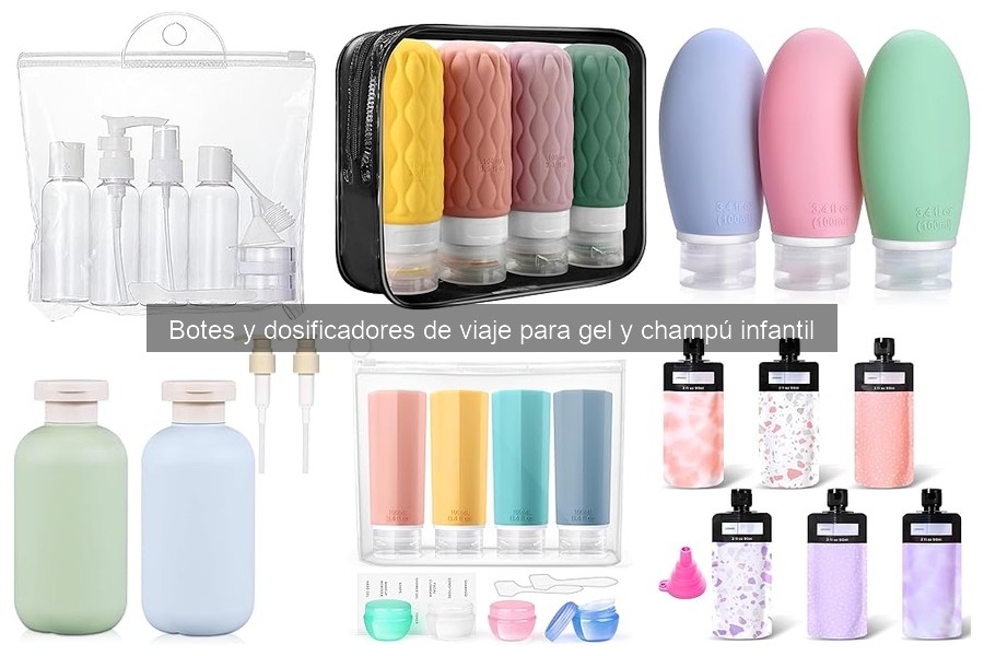 Problemas comunes con botes y dosificadores para viajar
