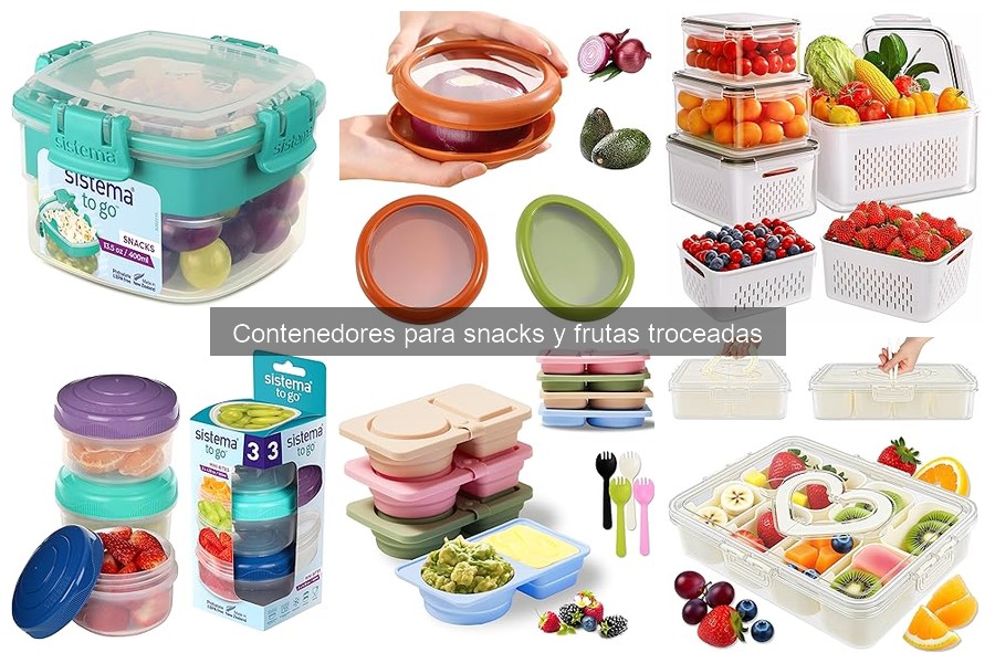 Problemas comunes con contenedores de snacks y soluciones