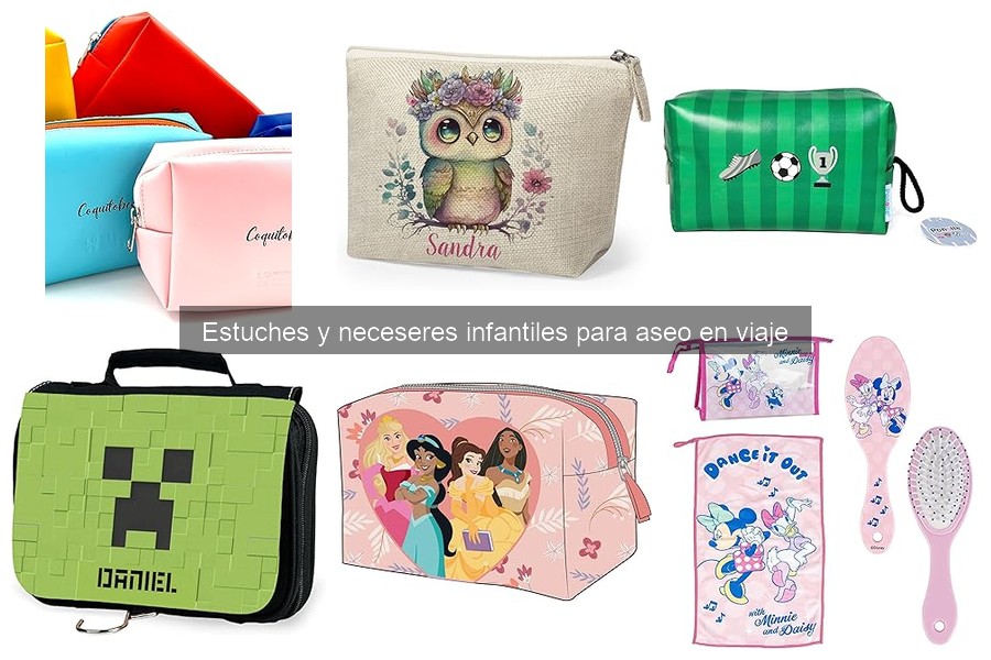 Problemas comunes con estuches de aseo infantil y soluciones
