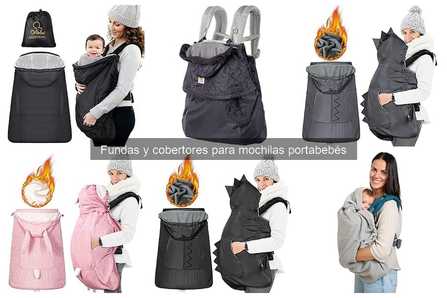 Problemas comunes con fundas para mochilas portabebés