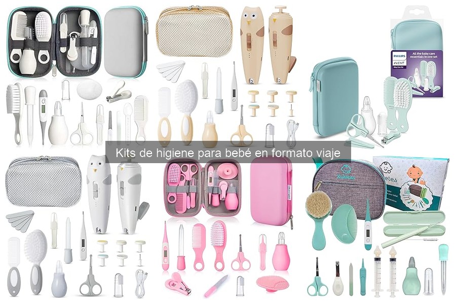 Problemas comunes con kits de higiene para bebé en viaje