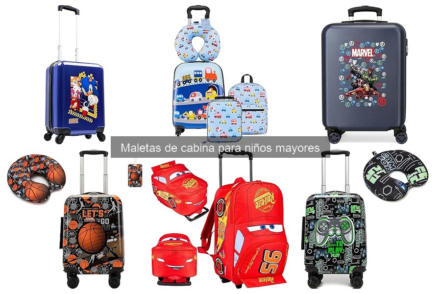 Problemas comunes con maletas de cabina para niños