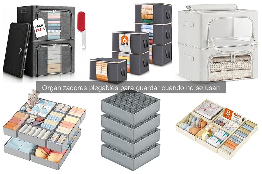 Problemas comunes con organizadores plegables y soluciones