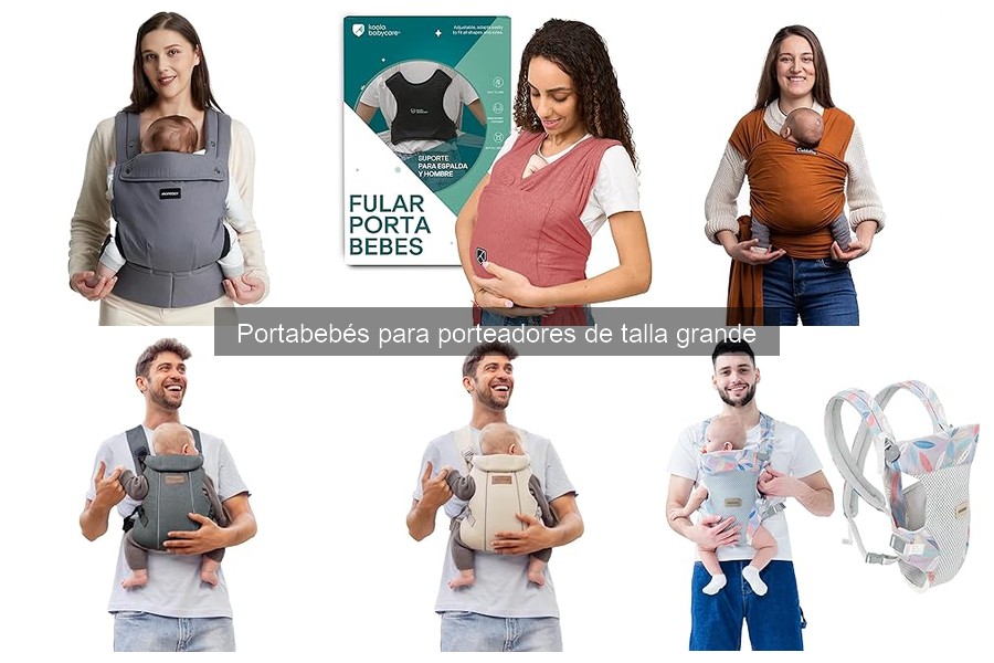 Problemas comunes con portabebés para porteadores grandes