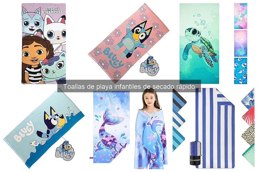 Problemas comunes con toallas de playa infantiles de secado rápido