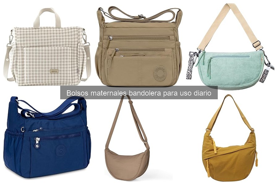 Problemas comunes de los bolsos maternales bandolera
