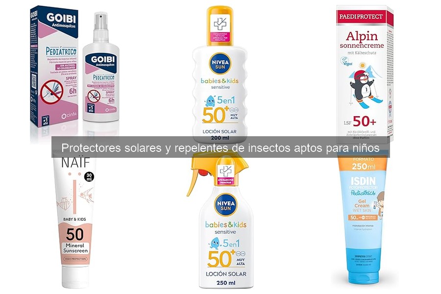 Protectores solares seguros para niños: ¿cuáles elegir?