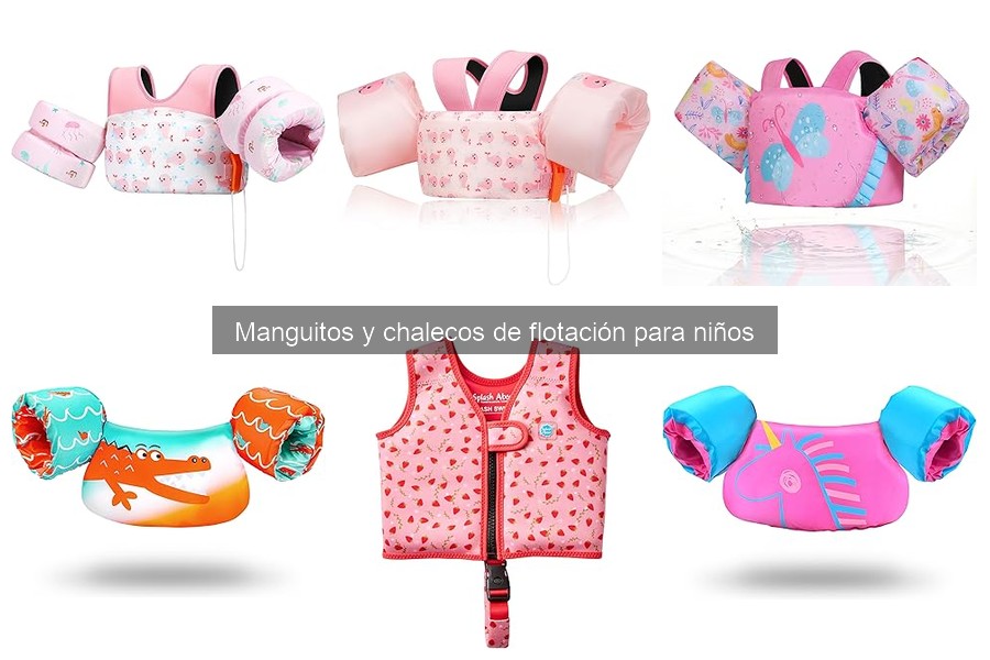 ¿Qué edad es adecuada para usar chalecos de flotación?