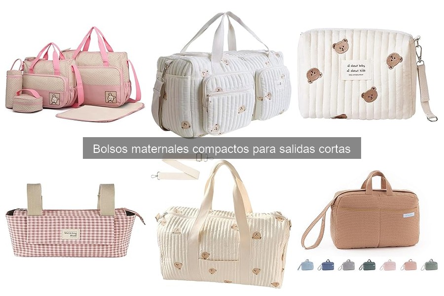 ¿Qué es un bolso maternal compacto? Características y funciones