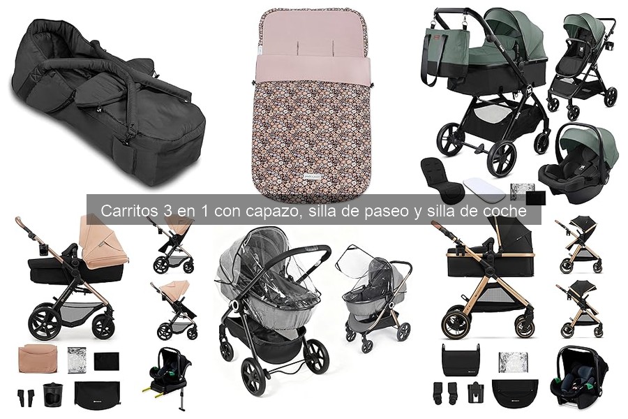 ¿Qué es un carrito 3 en 1? Beneficios y componentes