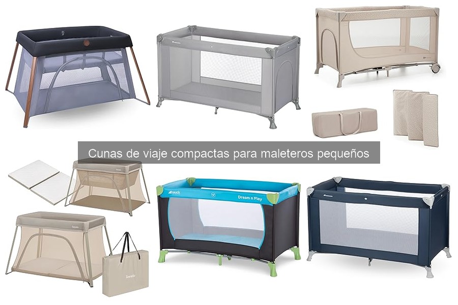¿Qué es una cuna de viaje compacta? Guía y características