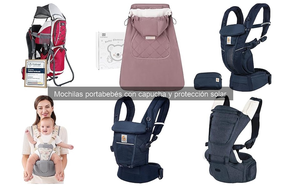 ¿Qué es una mochila portabebés con capucha y protección solar?