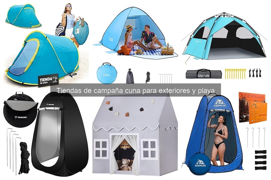 ¿Qué es una tienda de campaña cuna para exteriores?
