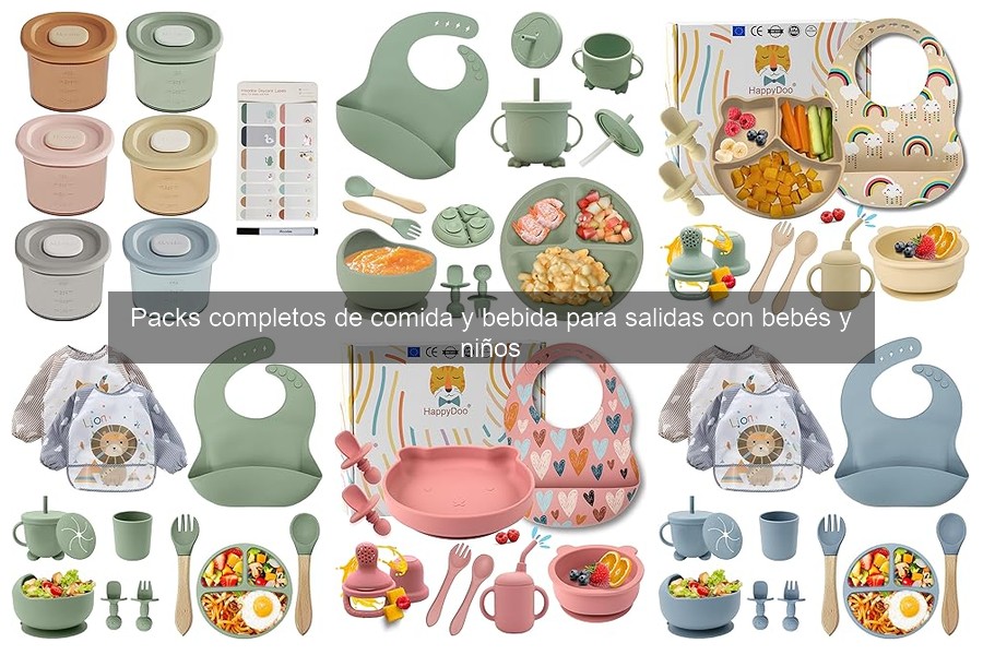 ¿Qué incluir en un pack de comida y bebida para excursiones con niños?