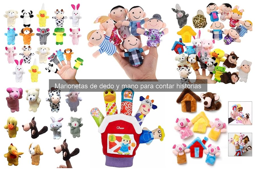 ¿Qué son las marionetas de dedo y mano? Descúbrelas