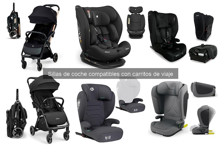 ¿Qué son las sillas de coche compatibles con carritos de viaje?
