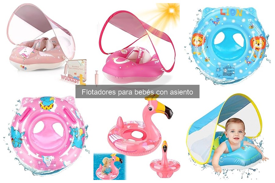 Seguridad de flotadores para bebés con asiento: ¿qué saber?