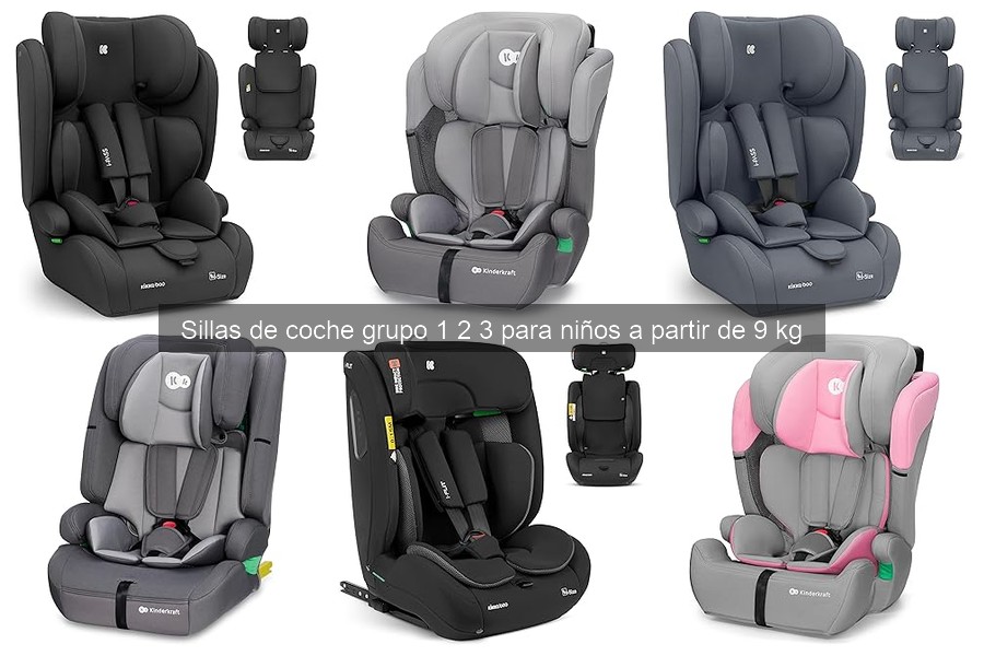 Sillas de coche grupo 1 2 3 ideales para viajes largos