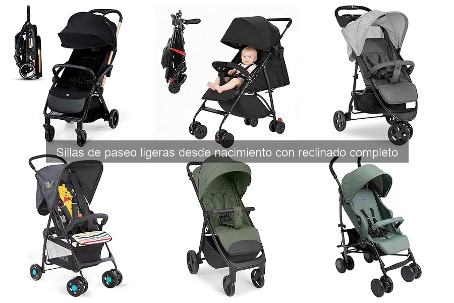 Sillas de Paseo Ligeras: Características y Ventajas Desde Nacimiento
